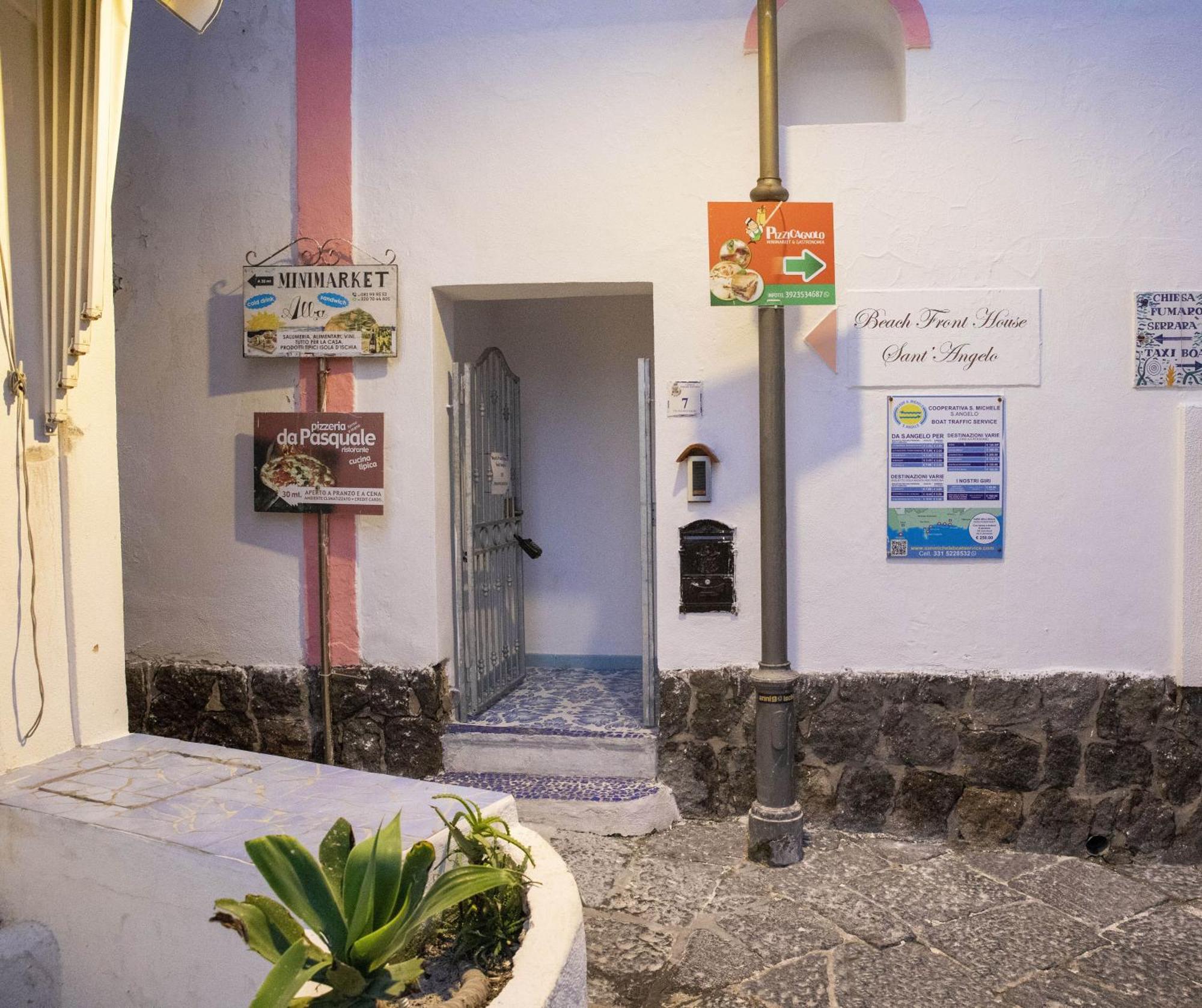 Mare Nostrum - Beachfront House - Sant'Angelo Ischia المظهر الخارجي الصورة